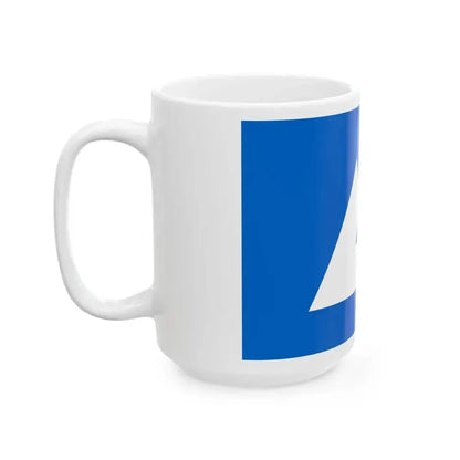 Flag of Iide Yamagata (Japan) White Coffee Mug - Go Mug Yourself