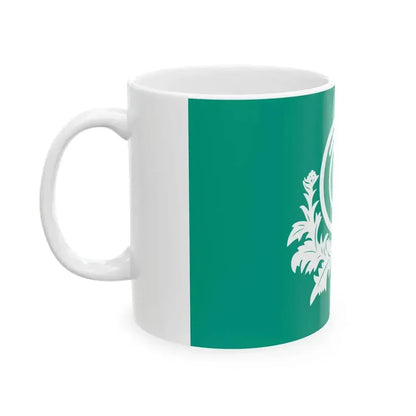 Flag of Iijima Nagano (Japan) White Coffee Mug - Go Mug Yourself