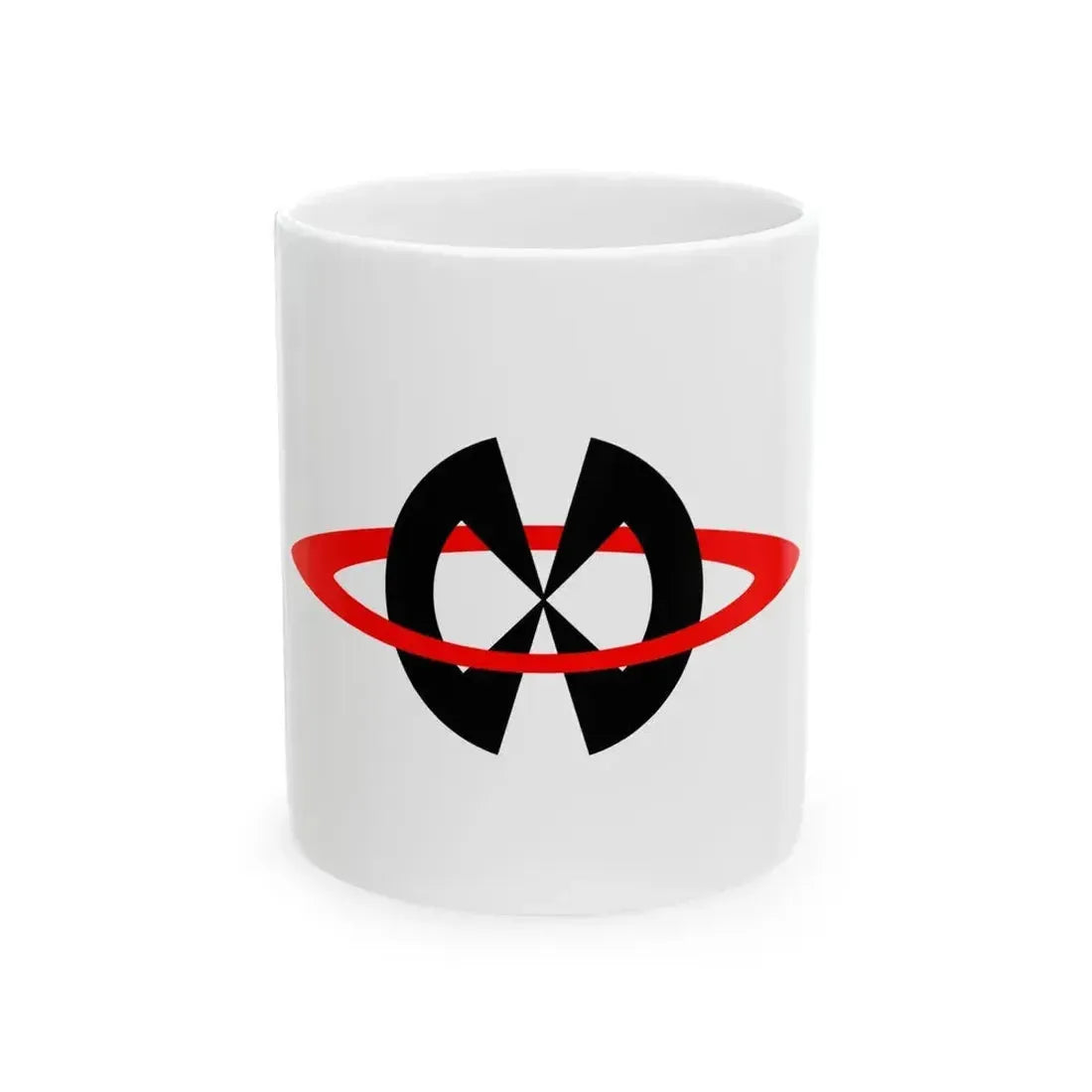 Flag of Iimori Nagasaki 1965-2005 (Japan) White Coffee Mug 11oz - Go Mug Yourself