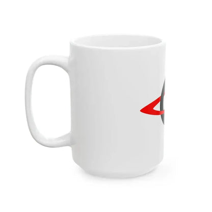 Flag of Iimori Nagasaki 1965-2005 (Japan) White Coffee Mug - Go Mug Yourself