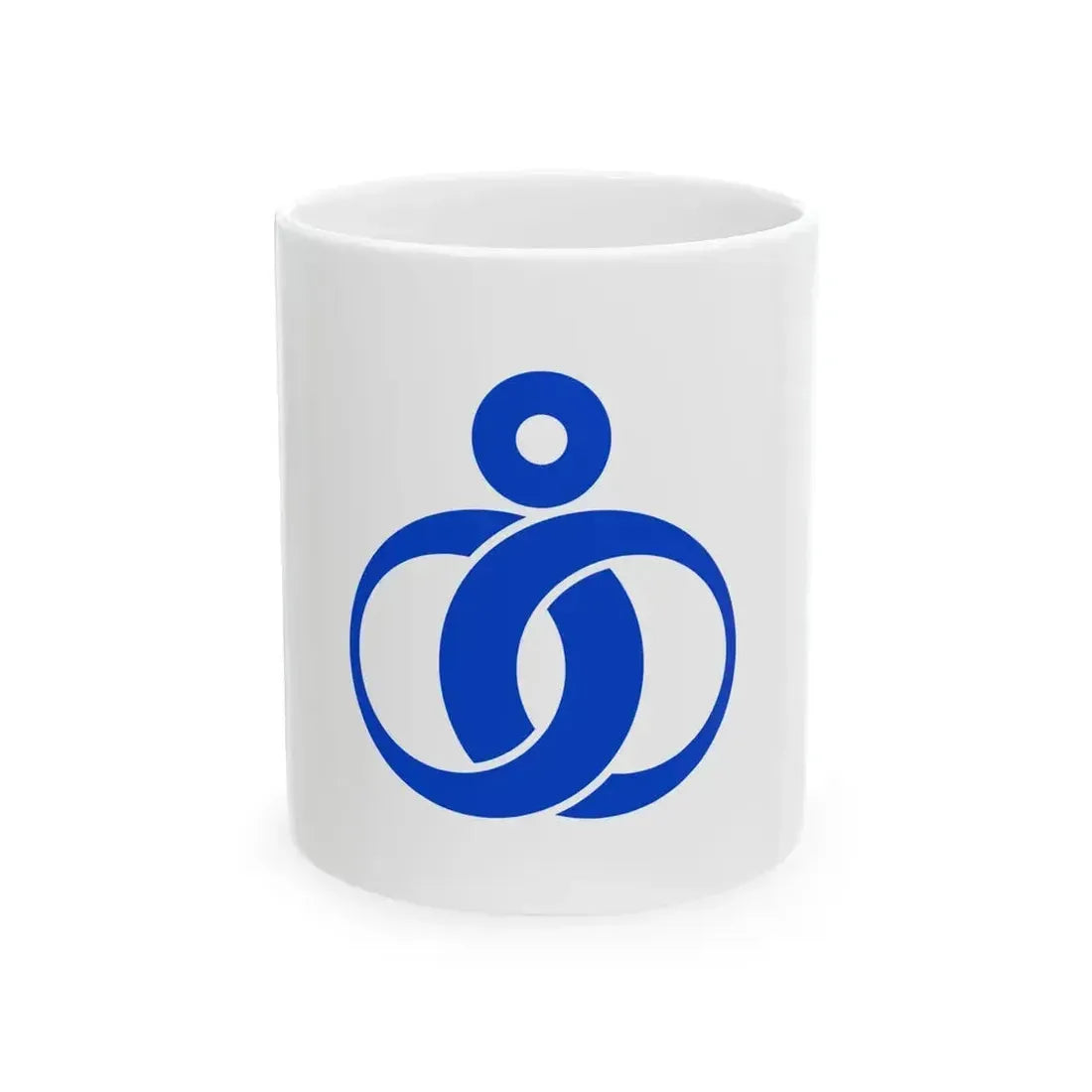 Flag of Iinan Shimane (Japan) White Coffee Mug 11oz - Go Mug Yourself
