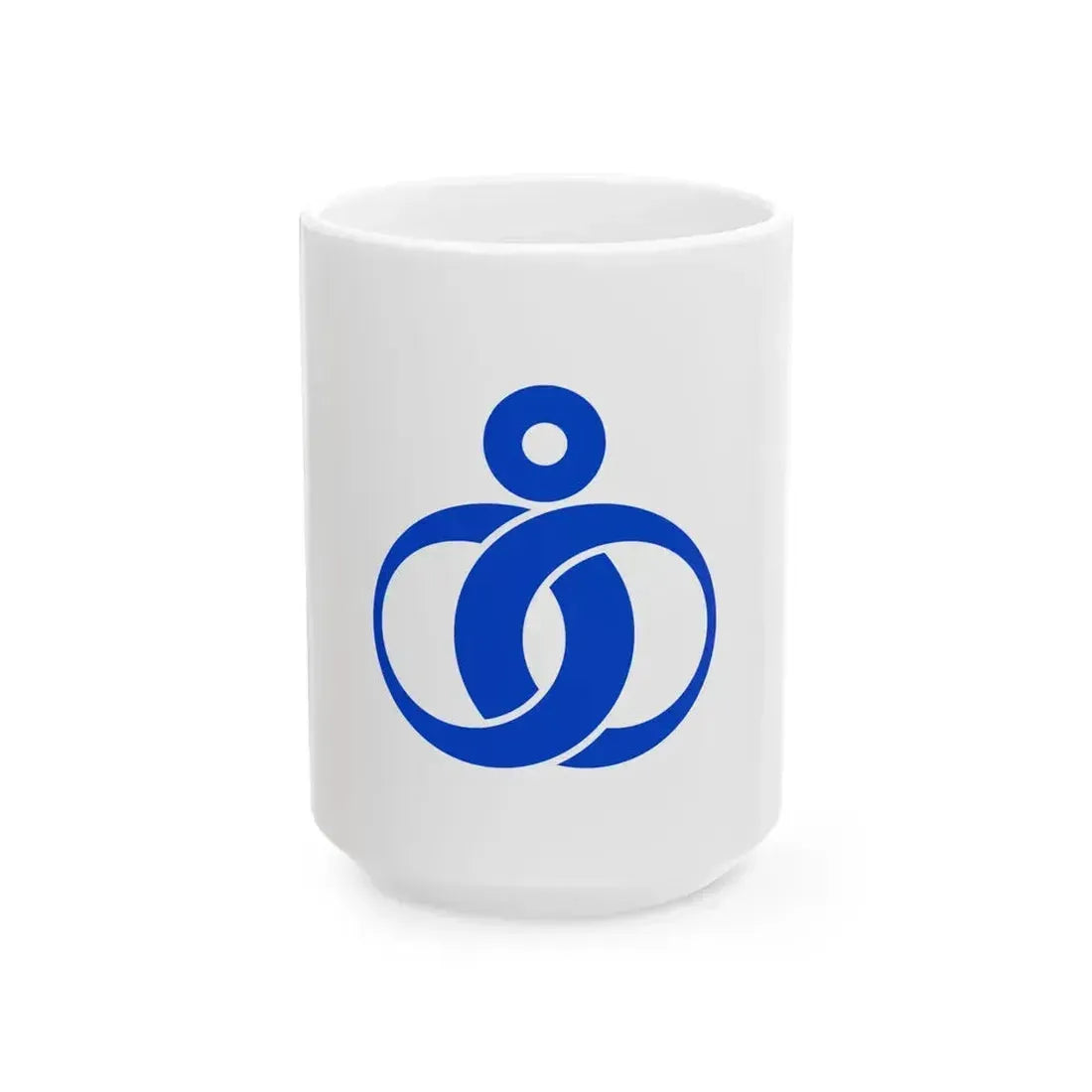 Flag of Iinan Shimane (Japan) White Coffee Mug 15oz - Go Mug Yourself