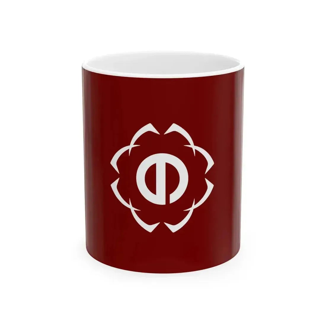 Flag of Iino Fukushima 1959-2008 (Japan) White Coffee Mug 11oz - Go Mug Yourself