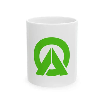 Flag of Iitaka Mie 1966-2005 (Japan) White Coffee Mug 11oz - Go Mug Yourself