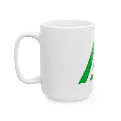 Flag of Iizuna Nagano (Japan) White Coffee Mug - Go Mug Yourself