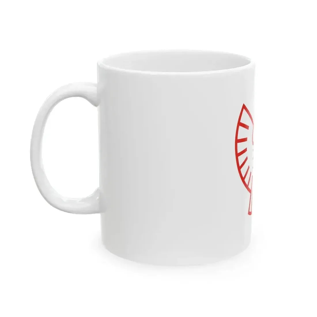 Flag of Ikaruga Nara (Japan) White Coffee Mug - Go Mug Yourself
