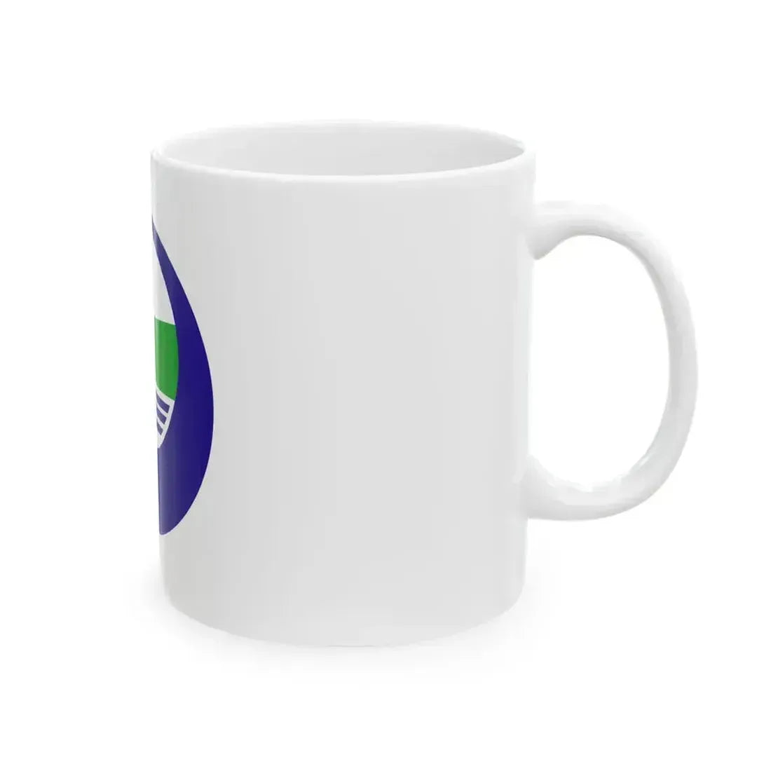 Flag of Ikata Ehime (Japan) White Coffee Mug - Go Mug Yourself