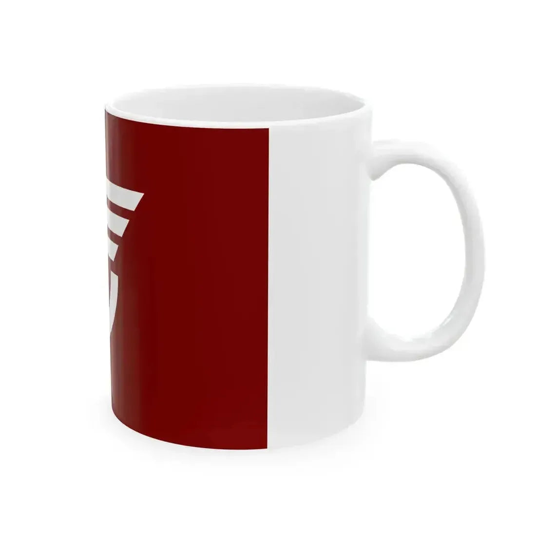 Flag of Ikawa Tokushima 1969-2006 (Japan) White Coffee Mug - Go Mug Yourself