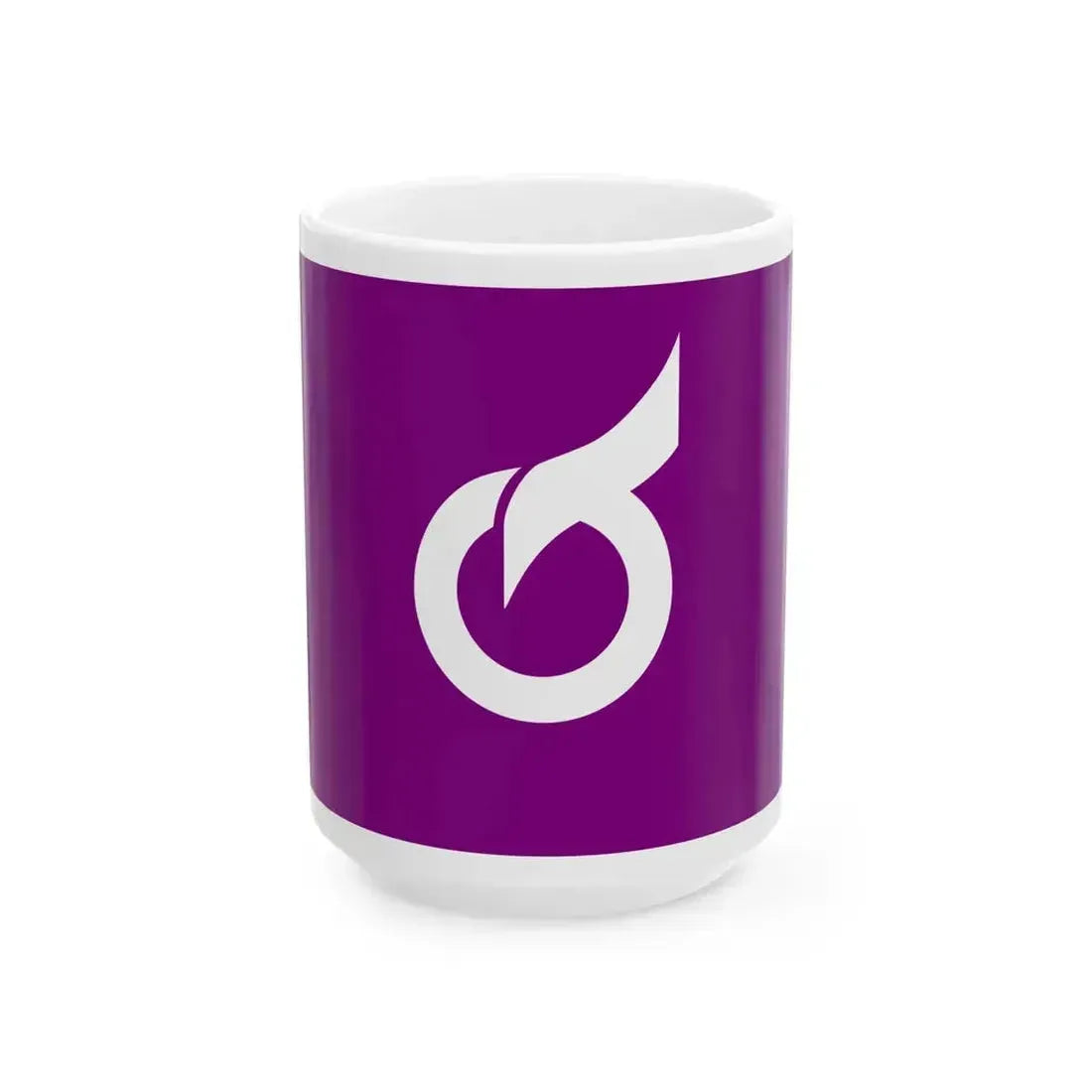 Flag of Ikeda Fukui (Japan) White Coffee Mug 15oz - Go Mug Yourself