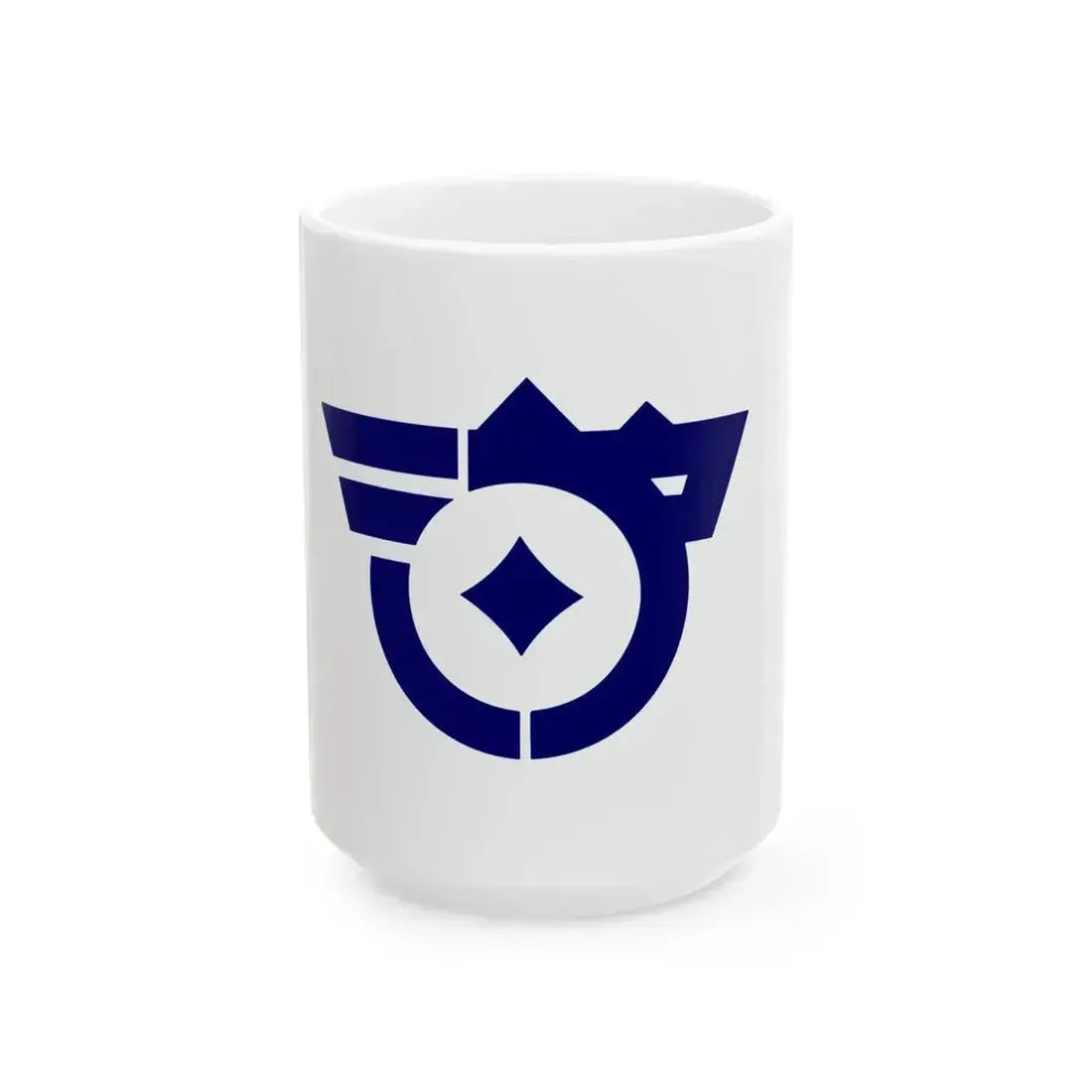 Flag of Ikeda Gifu (Japan) White Coffee Mug 15oz - Go Mug Yourself