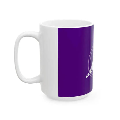 Flag of Ikeda Hokkaido (Japan) White Coffee Mug - Go Mug Yourself