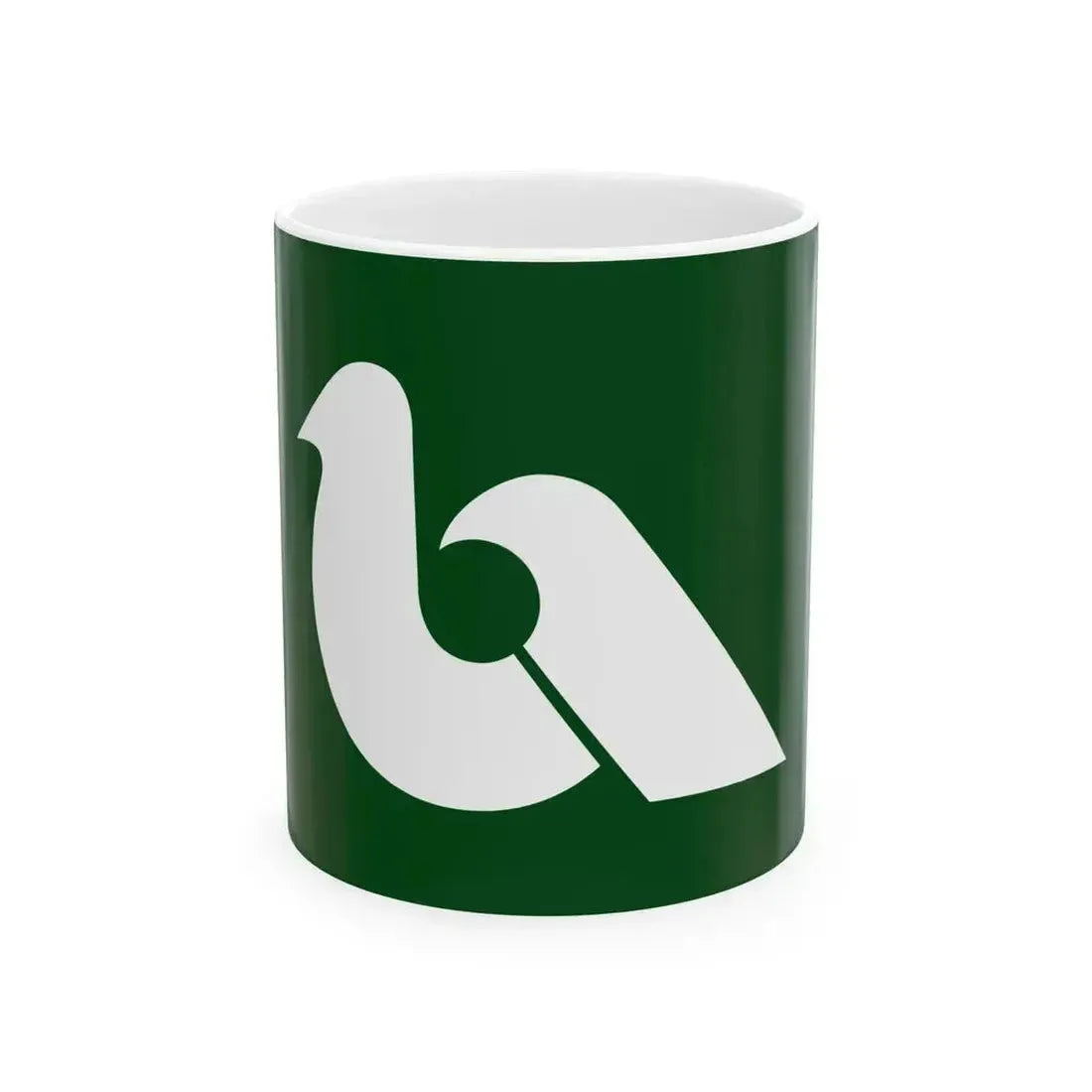 Flag of Ikeda Kagawa 1971-2006 (Japan) White Coffee Mug 11oz - Go Mug Yourself