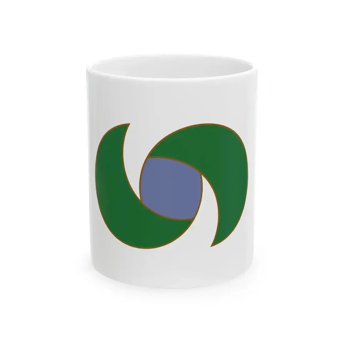 Flag of Ikeda Nagano (Japan) White Coffee Mug 11oz - Go Mug Yourself