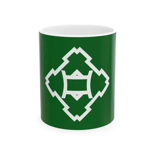 Flag of Ikeda Osaka (Japan) White Coffee Mug 11oz - Go Mug Yourself
