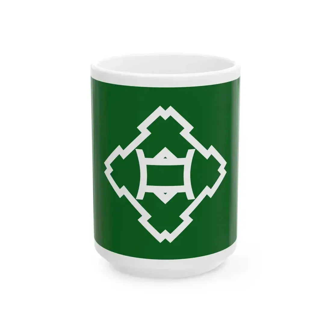 Flag of Ikeda Osaka (Japan) White Coffee Mug 15oz - Go Mug Yourself