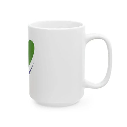 Flag of Iki Nagasaki (Japan) White Coffee Mug - Go Mug Yourself