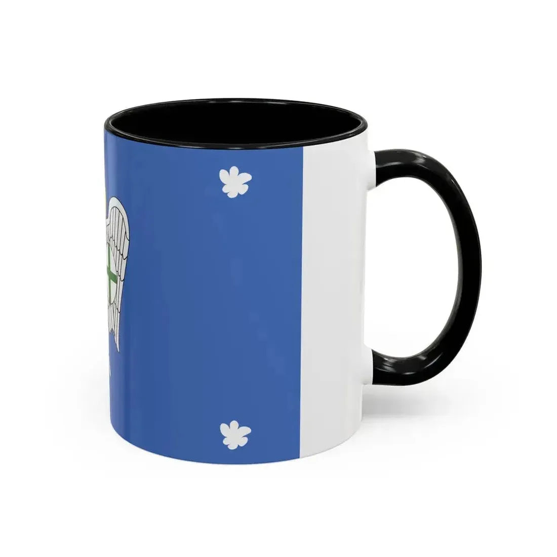 Flag of Iklin Malta - Accent Coffee Mug - Go Mug Yourself