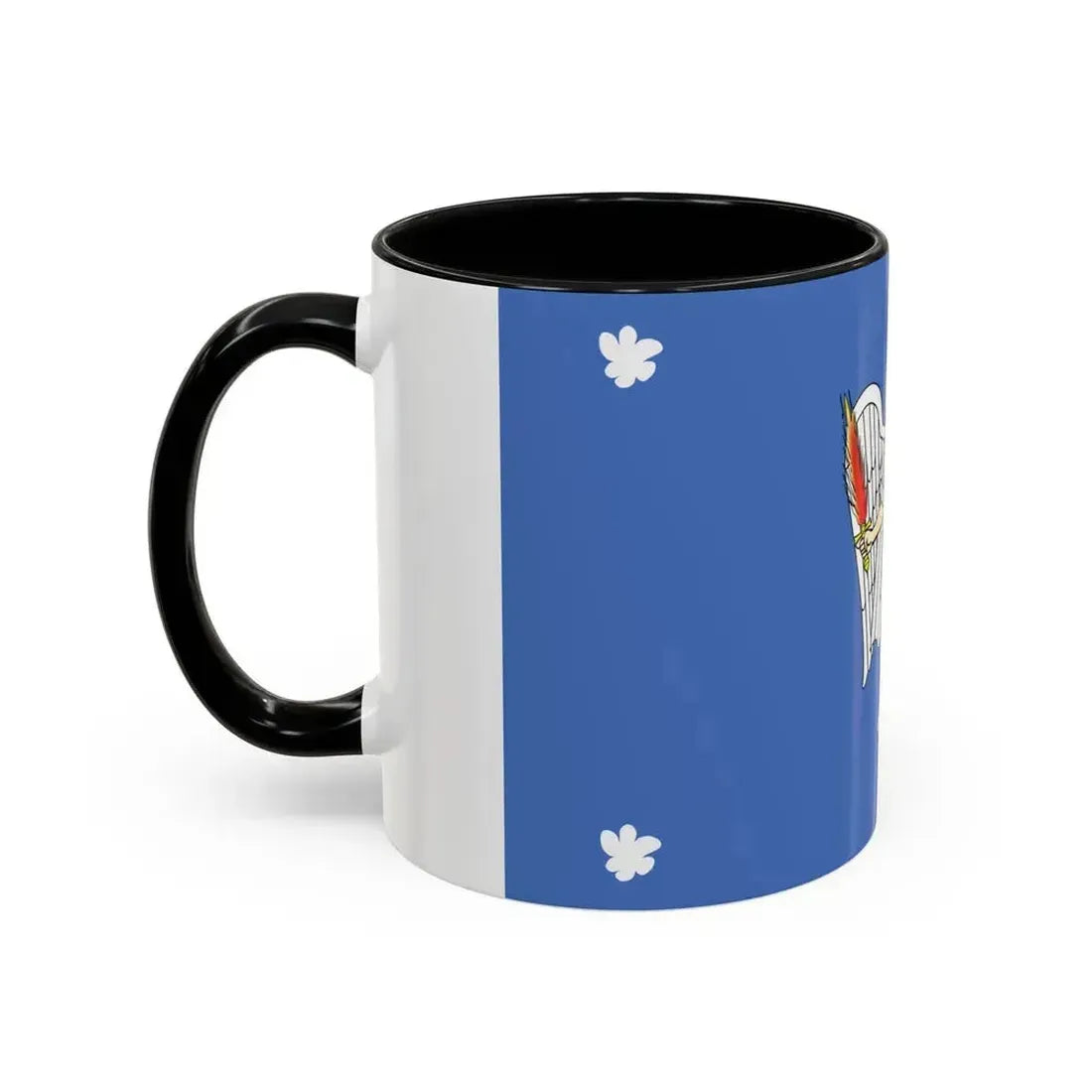 Flag of Iklin Malta - Accent Coffee Mug - Go Mug Yourself