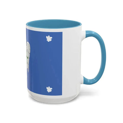Flag of Iklin Malta - Accent Coffee Mug - Go Mug Yourself