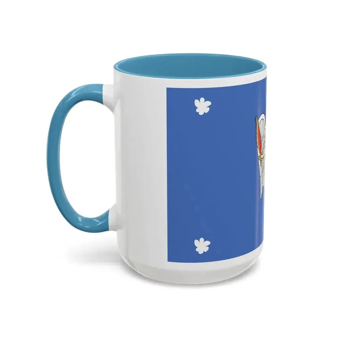 Flag of Iklin Malta - Accent Coffee Mug - Go Mug Yourself
