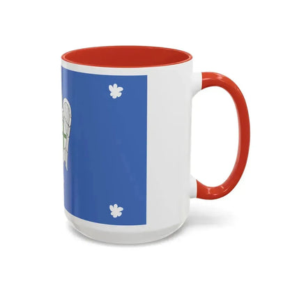 Flag of Iklin Malta - Accent Coffee Mug - Go Mug Yourself