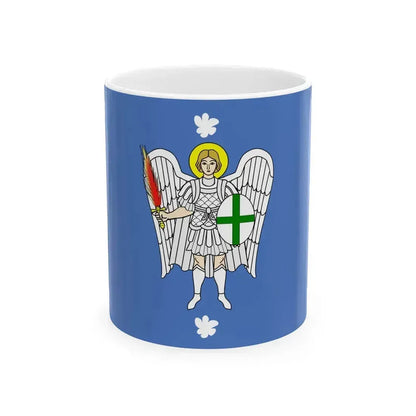 Flag of Iklin Malta - White Coffee Mug 11oz - Go Mug Yourself