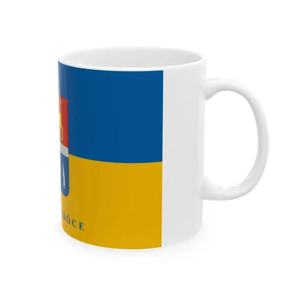 Flag of Iklodbordoce (Hungary) White Coffee Mug - Go Mug Yourself