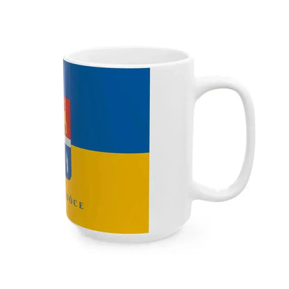 Flag of Iklodbordoce (Hungary) White Coffee Mug - Go Mug Yourself