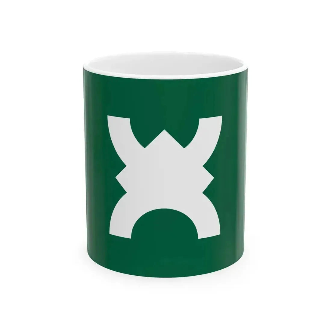 Flag of Ikoma Nara (Japan) White Coffee Mug 11oz - Go Mug Yourself