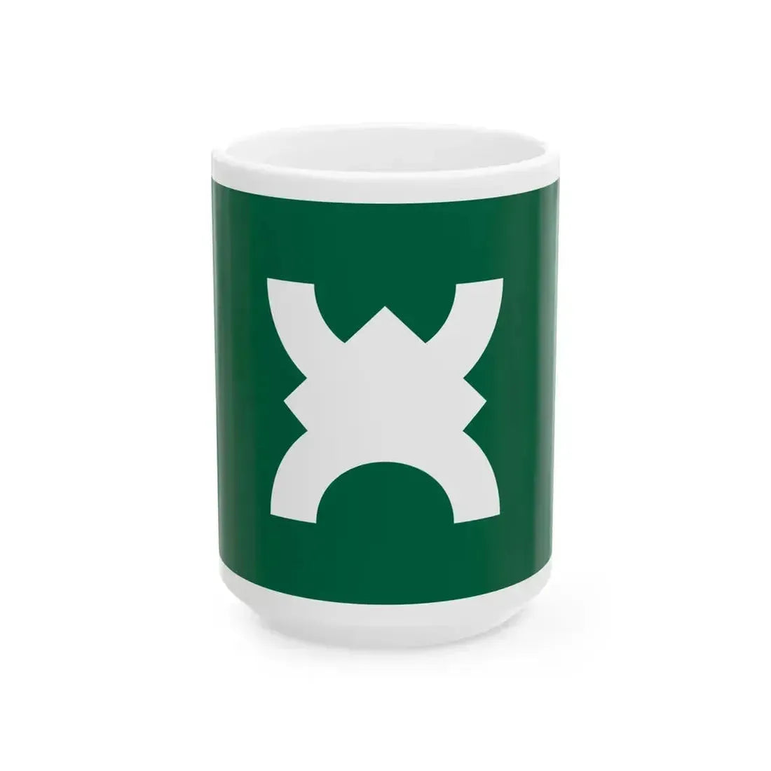 Flag of Ikoma Nara (Japan) White Coffee Mug 15oz - Go Mug Yourself