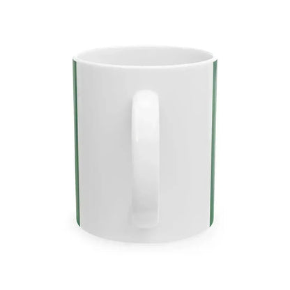 Flag of Ikutahara Hokkaido 1944-2005 (Japan) White Coffee Mug - Go Mug Yourself