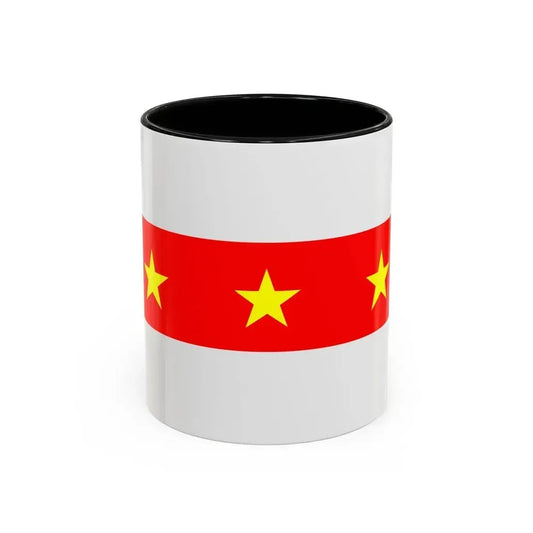 Flag of Il Fgura Malta - Accent Coffee Mug 11oz Black - Go Mug Yourself