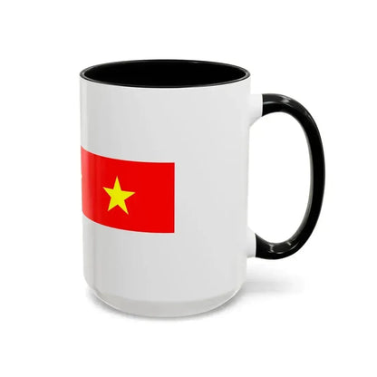 Flag of Il Fgura Malta - Accent Coffee Mug - Go Mug Yourself
