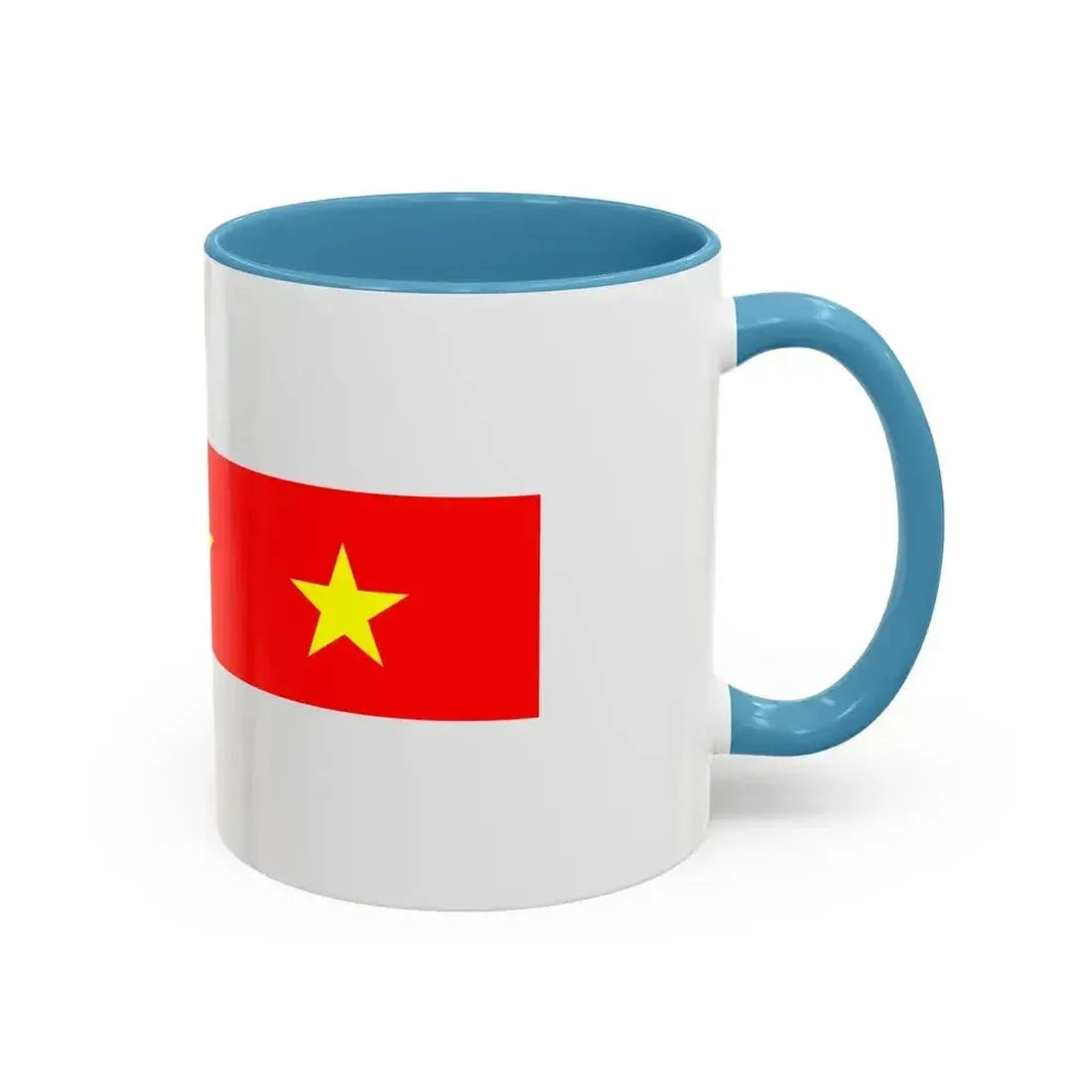 Flag of Il Fgura Malta - Accent Coffee Mug - Go Mug Yourself