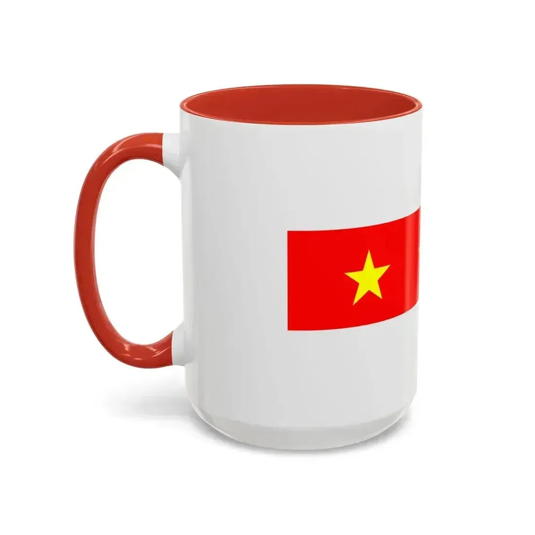 Flag of Il Fgura Malta - Accent Coffee Mug - Go Mug Yourself