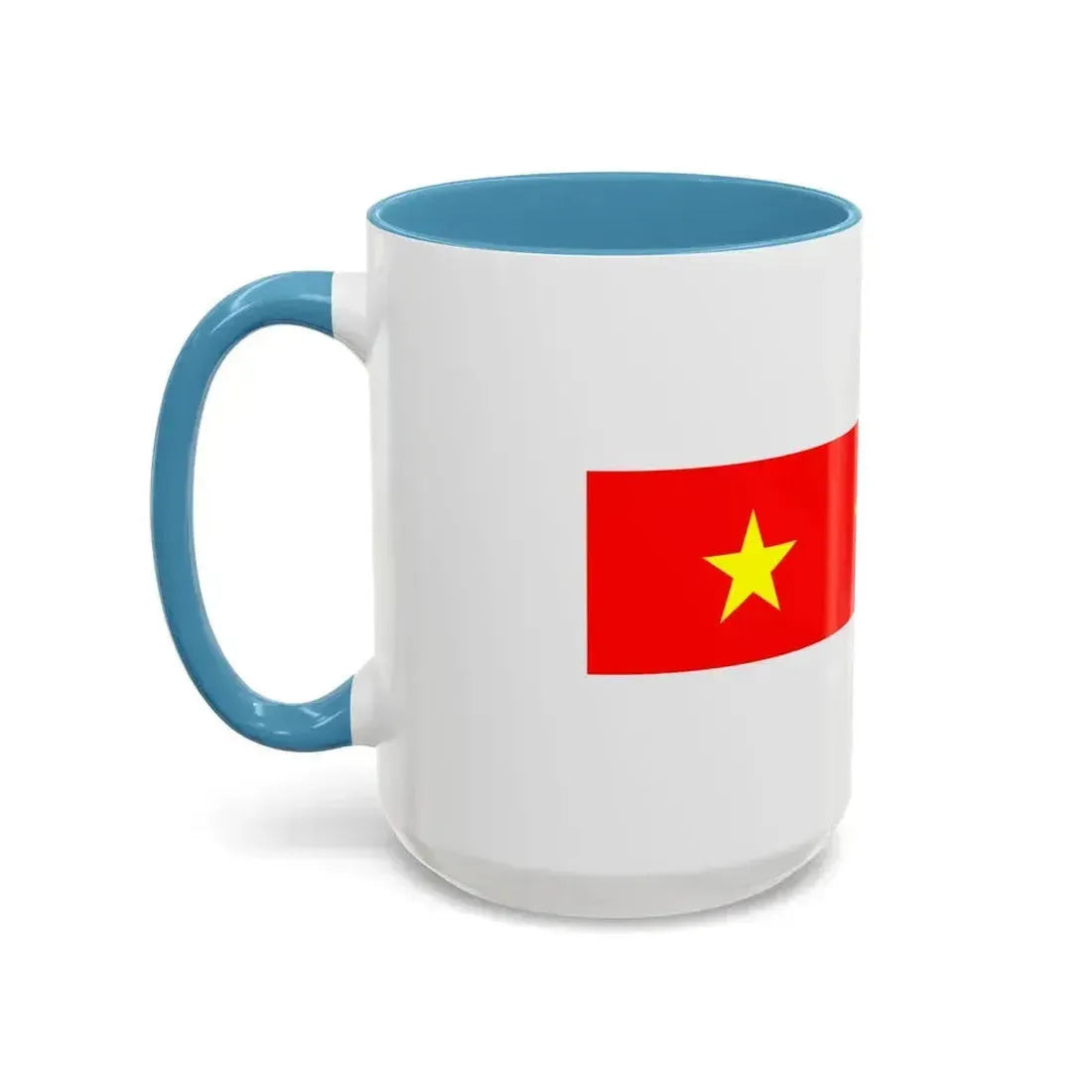 Flag of Il Fgura Malta - Accent Coffee Mug - Go Mug Yourself