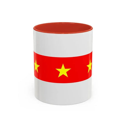 Flag of Il Fgura Malta - Accent Coffee Mug - Go Mug Yourself