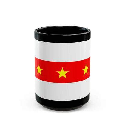 Flag of Il Fgura Malta - Black Coffee Mug 15oz - Go Mug Yourself