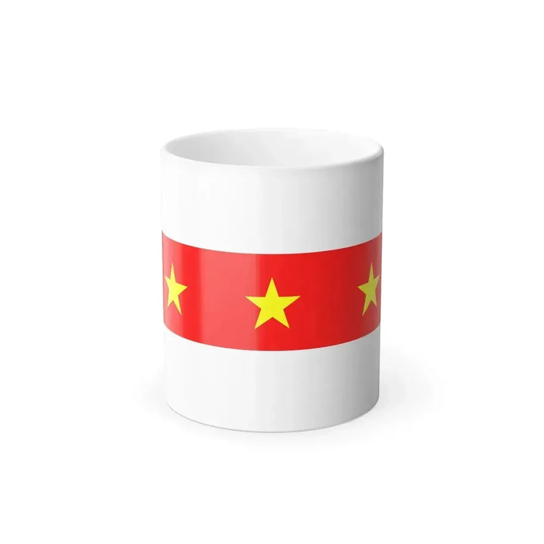 Flag of Il Fgura Malta - Color Changing Coffee Mug 11oz - Go Mug Yourself