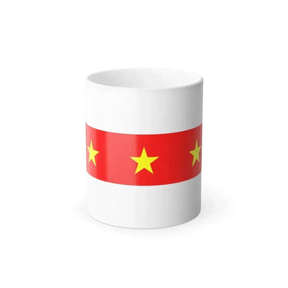 Flag of Il Fgura Malta - Color Changing Coffee Mug 11oz - Go Mug Yourself
