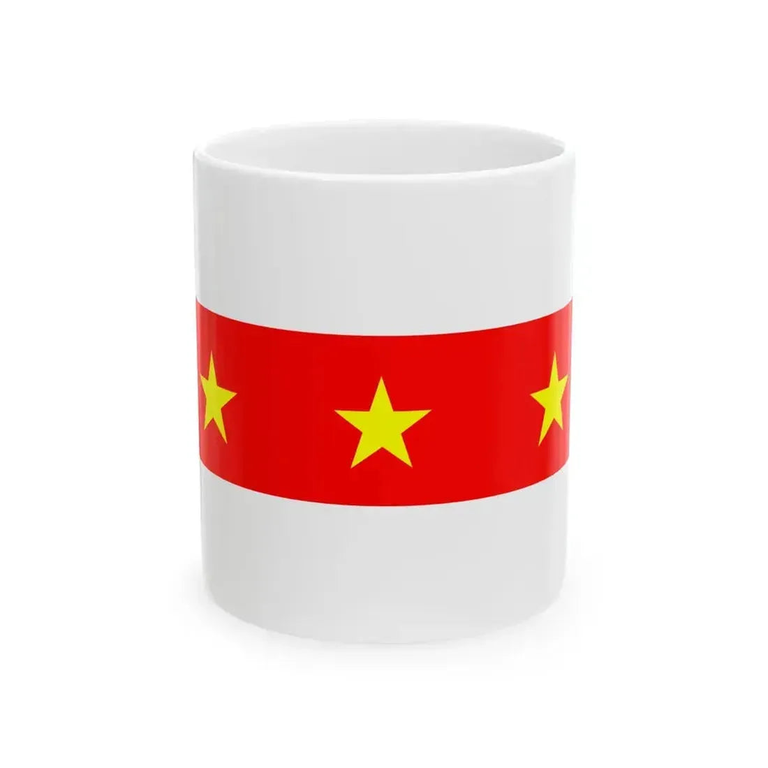Flag of Il Fgura Malta - White Coffee Mug 11oz - Go Mug Yourself