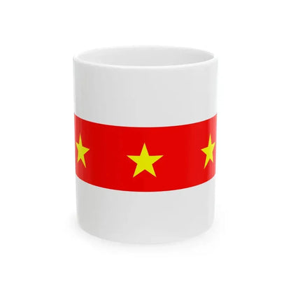 Flag of Il Fgura Malta - White Coffee Mug 11oz - Go Mug Yourself
