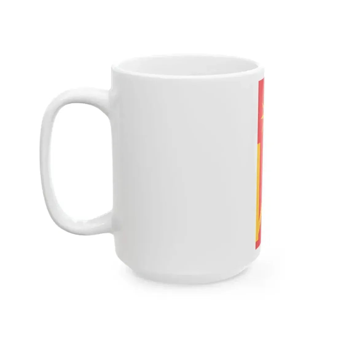 Flag of Ilinden (North Macedonia) White Coffee Mug - Go Mug Yourself