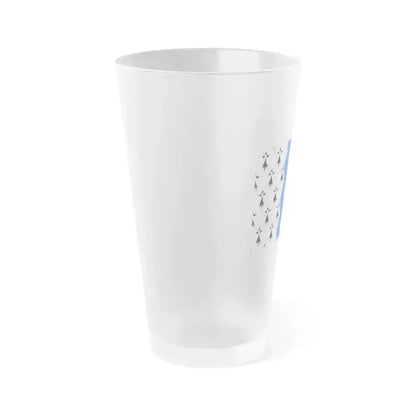 Flag of Ille et Vilaine France 2 - Frosted Pint Glass 16oz - Go Mug Yourself