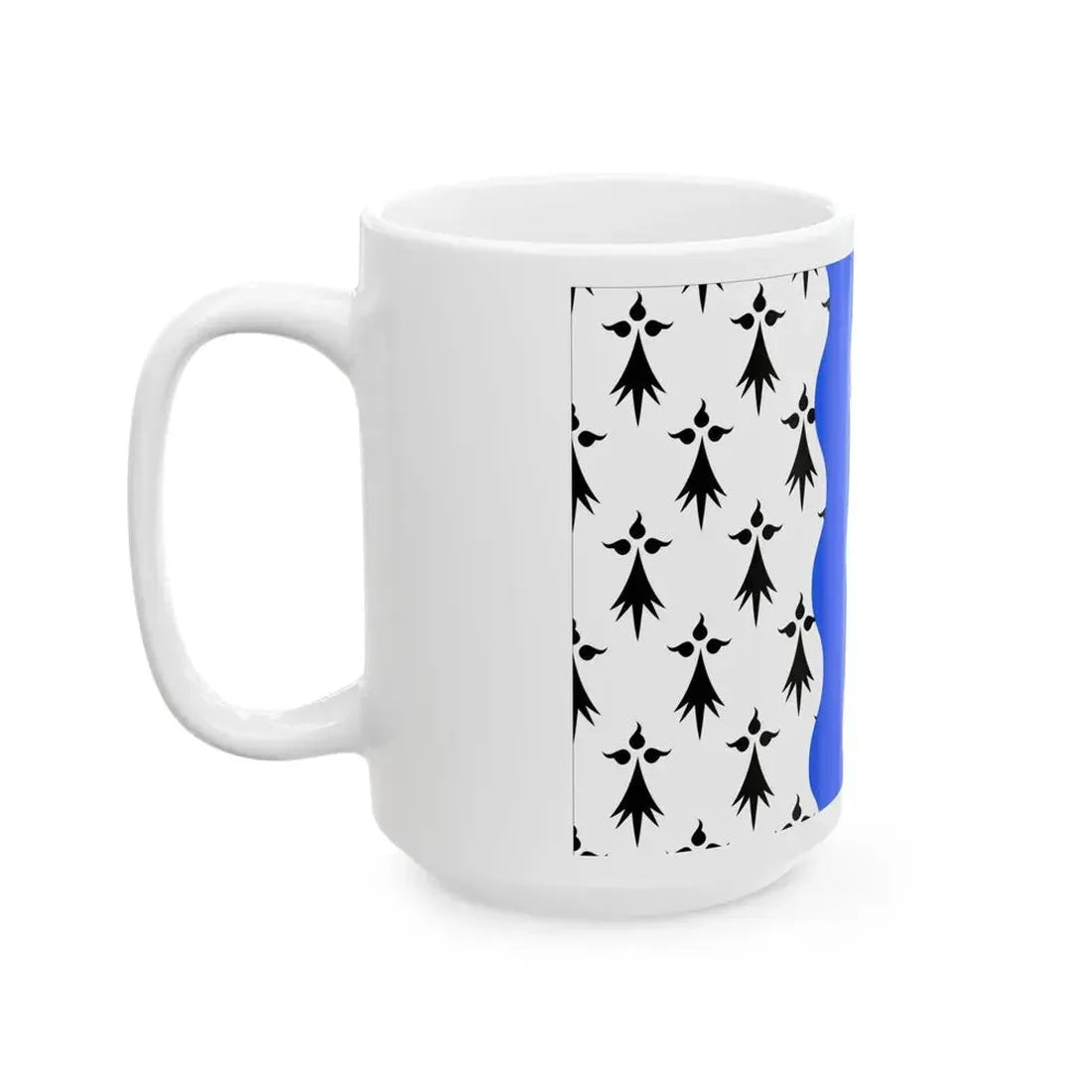 Flag of Ille et Vilaine France 2 - White Coffee Mug - Go Mug Yourself