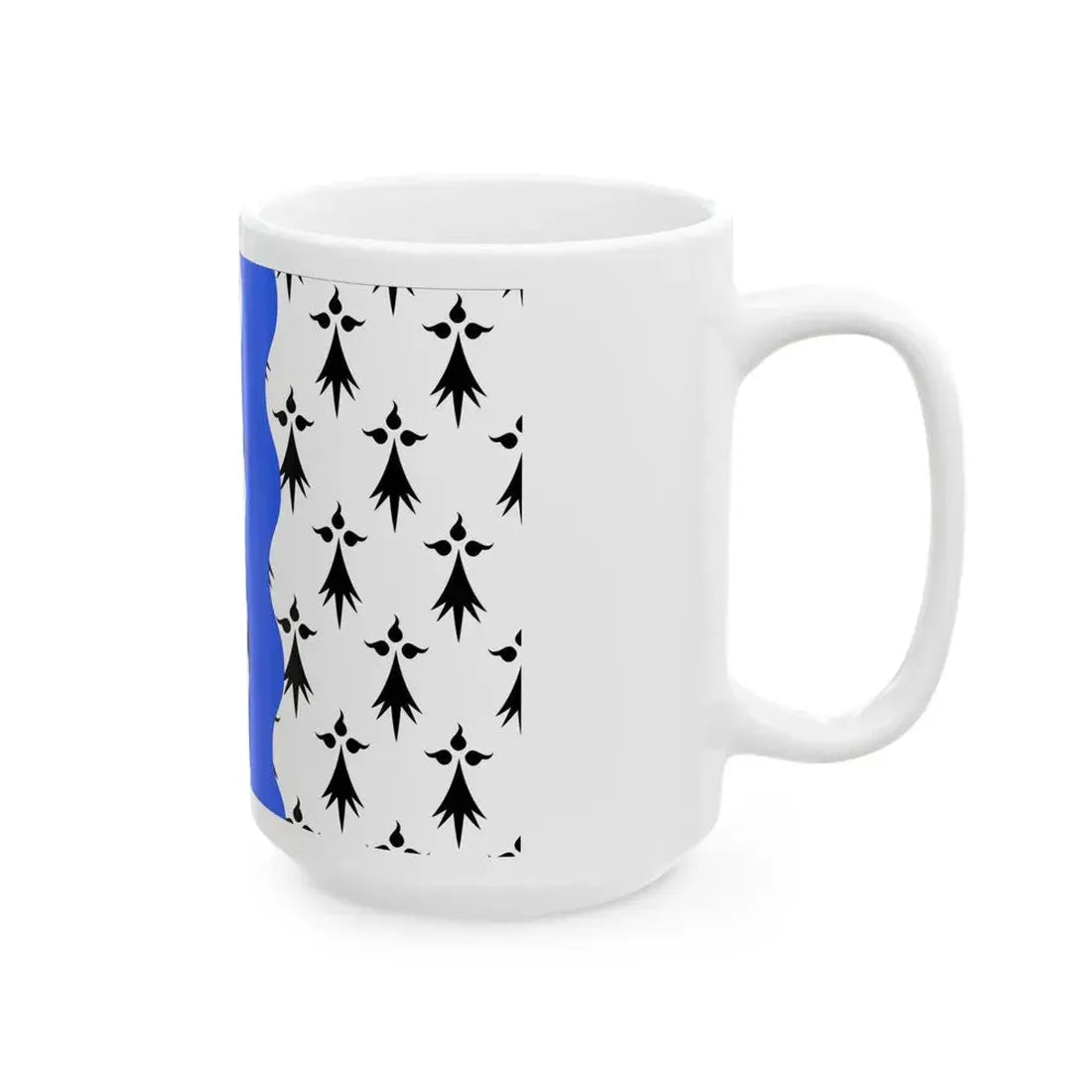 Flag of Ille et Vilaine France 2 - White Coffee Mug - Go Mug Yourself