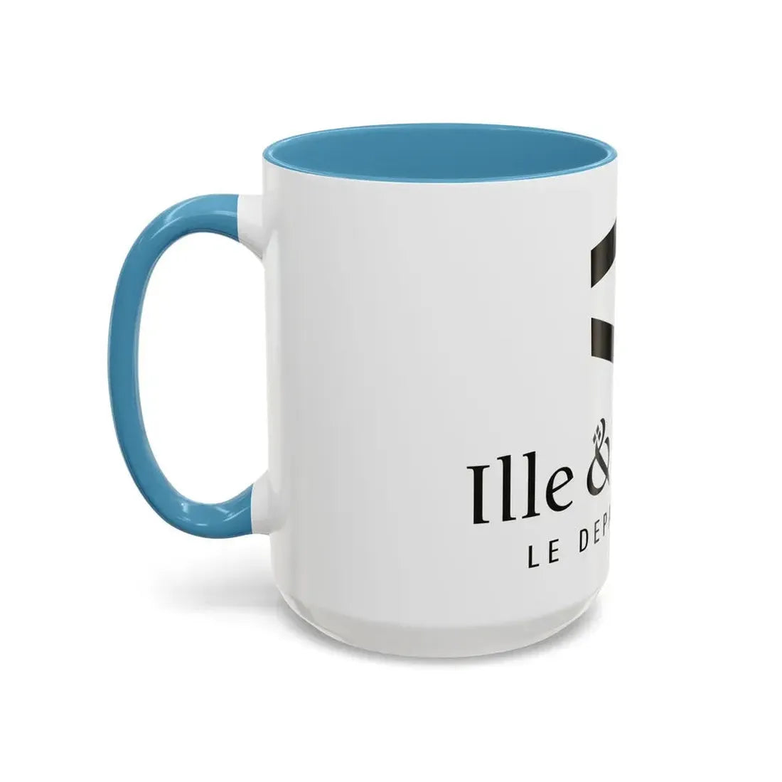 Flag of Ille et Vilaine France - Accent Coffee Mug - Go Mug Yourself