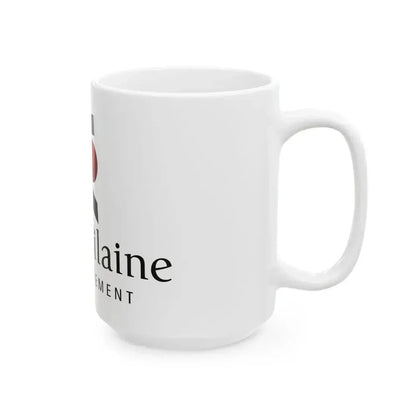 Flag of Ille et Vilaine France - White Coffee Mug - Go Mug Yourself
