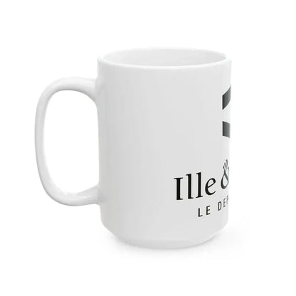 Flag of Ille et Vilaine France - White Coffee Mug - Go Mug Yourself