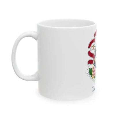 Flag of Illinois (United States) White Coffee Mug - Go Mug Yourself